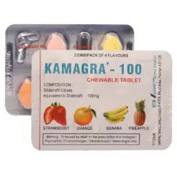 Kamagra Chewable Flavoured 100 mg